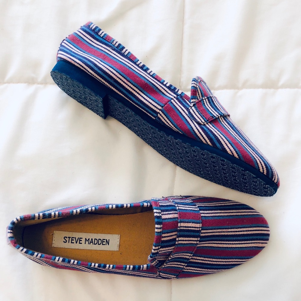 Striped flats